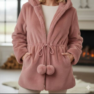 جاكيت مع طاقية