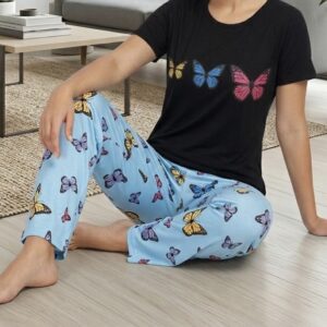 بيجاما فراشات قطن سوزيت اجنبي